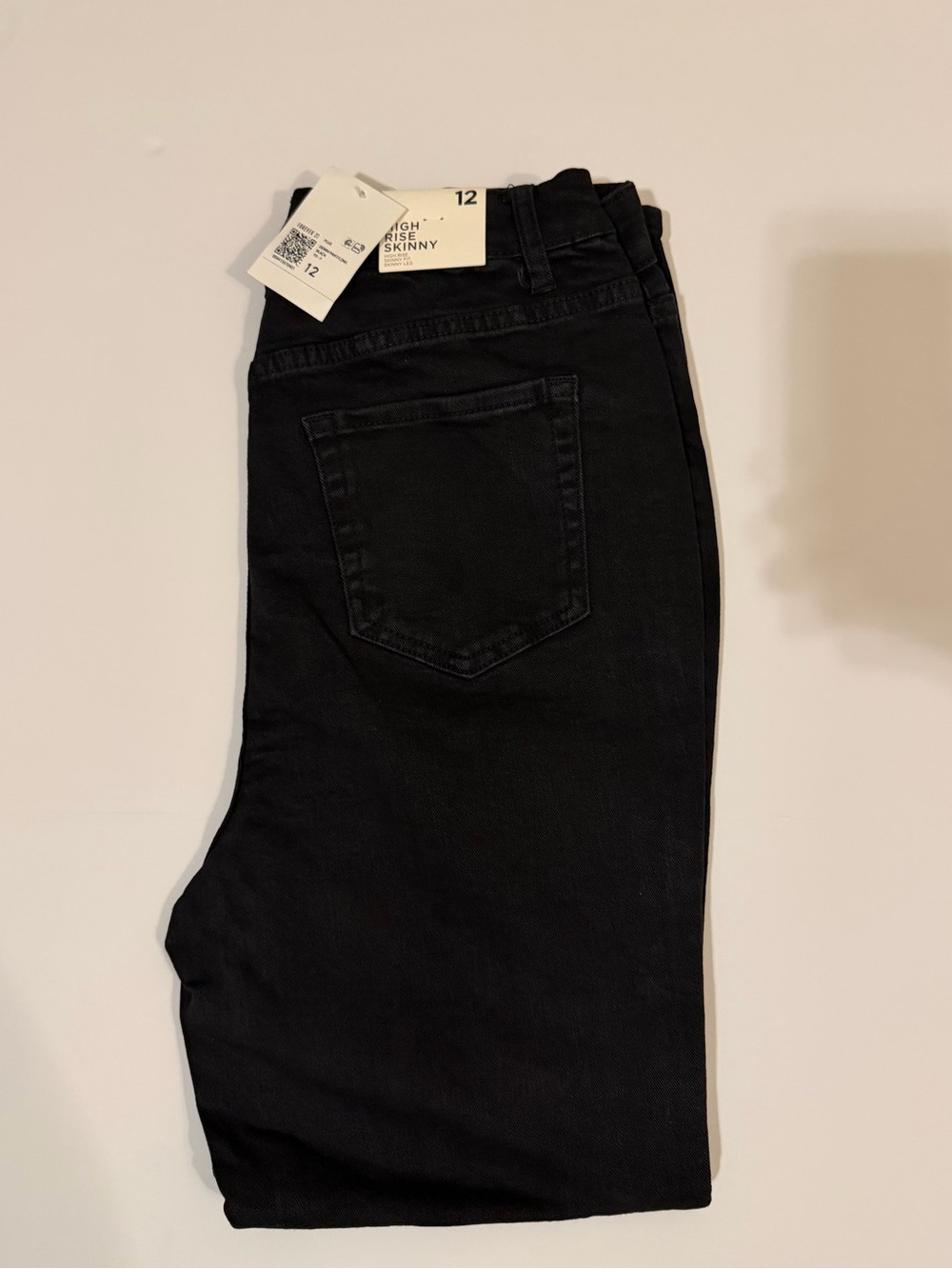 Forever 21 Womens Black Plus Size 12 Skinny Jeans